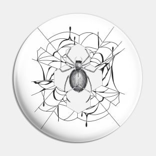 Spider web Pin