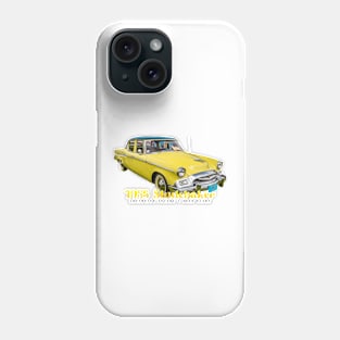 1955 Studebaker Commander Deluxe 4 Door Sedan Phone Case