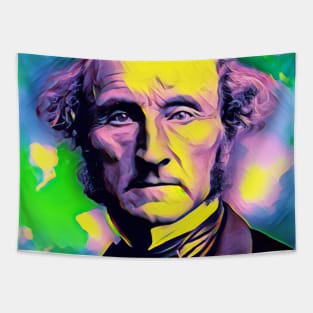 John Stuart Mill Portrait | John Stuart Mill Artwork 6 Tapestry