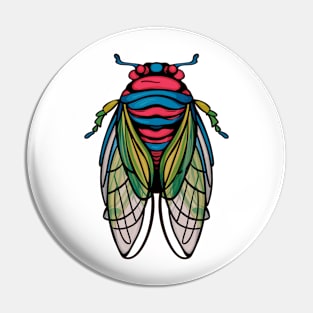 Cicada Fest 2024 Cicada Entomology Lover Broods XIX XIII Pin