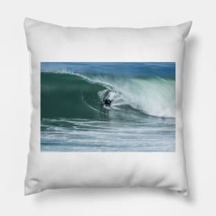 Bodyboarder in action Pillow