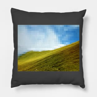 High compression clouds Pillow