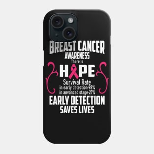 Breast Cancer Awareness There is a Hope Phone Case