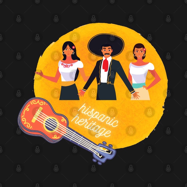 Music celebrations - Hispanic Heritage by O.M design