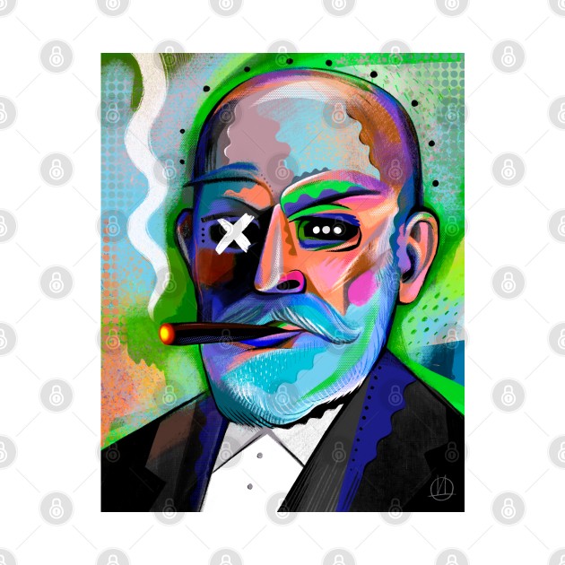 Sigmund Freud by Daria Kusto