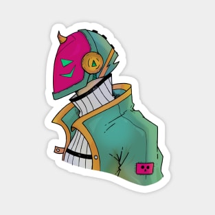 Cyberpunk Doodle 2 Magnet