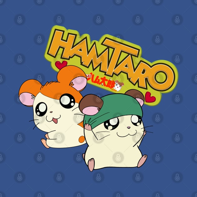 Hamtaro and Cappy Kaburu kun by Celestial Crafts