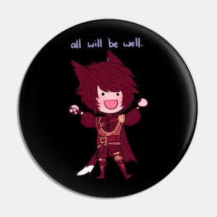 All Will Be Well Warrior Of Light Pin