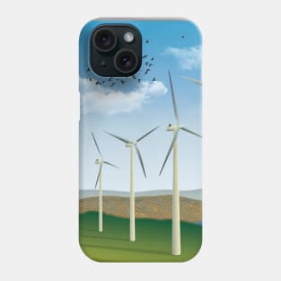 Wind Turbines Phone Case