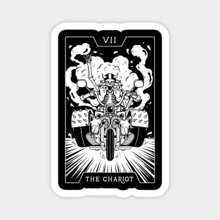 07. THE CHARIOT TAROT CARD T-SHIRT Magnet