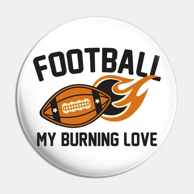 Football Pin by VectorPlanet