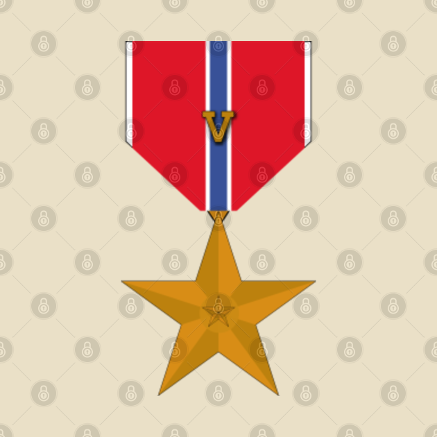 Bronze Star Medal with V for Valor Bronze Star Medal With V For Valor