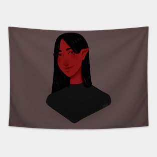 Demon Girl Tapestry