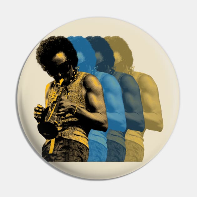 Vintage Miles Davis Rainbow Pin by Jina Botak