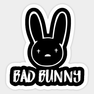 Bad Bunny Stickers Teepublic