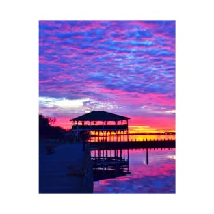 Purple Island Heights Sunrise. T-Shirt