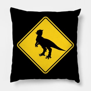 MAY THE 4TH - SCI FI CROSSING SIGN Pillow