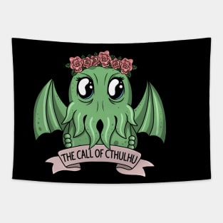 Chibi Cthulhu Tapestry