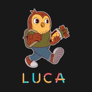 Einschulung Eule Luca T-Shirt