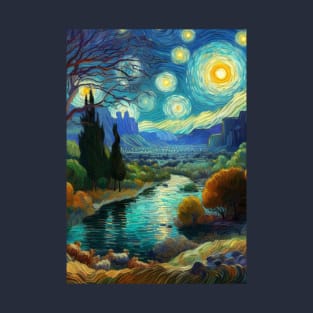 Van Gogh Style Art #1 T-Shirt