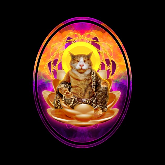 Buddha Kitty by Magmata