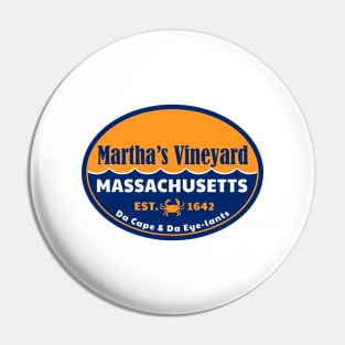 Martha's Vineyard Massachusetts MA Pin