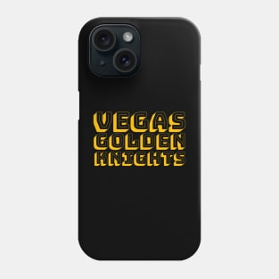 Vegas golden retro Phone Case