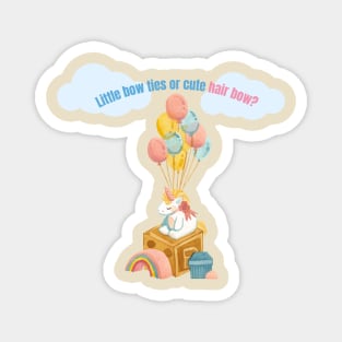 Baby shower party Magnet