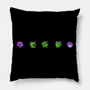 Troggles Lineup from Munchers Series Pillow