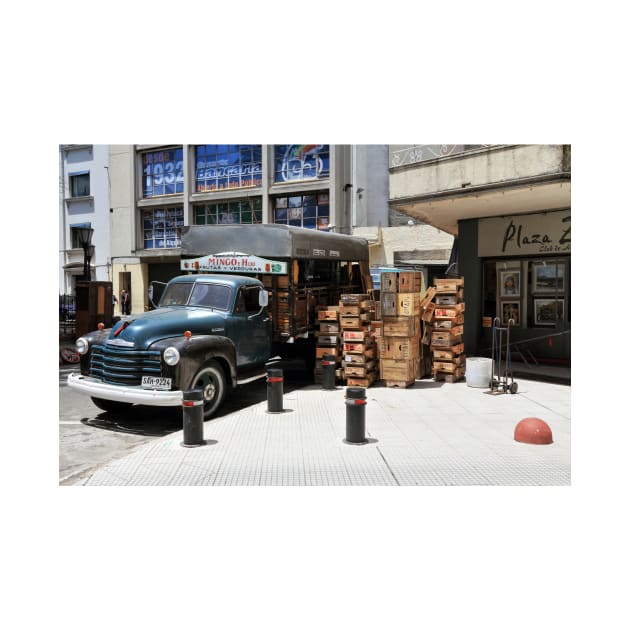 1950 Chevy 3100 Truck "Fruits & Vegetables" in Montevideo by holgermader