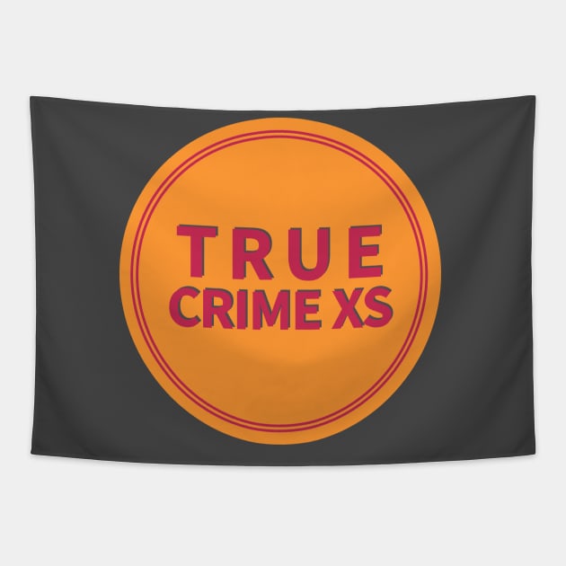 True Crime XS  Emblem Circle Tapestry by truecrimexs