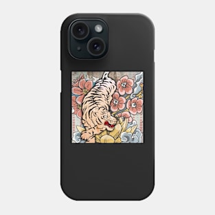 White Tiger Phone Case