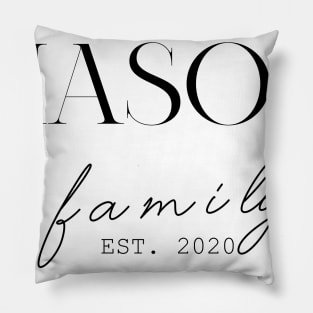 Mason Family EST. 2020, Surname, Mason Pillow