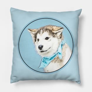 Siberian Husky Puppy Pillow