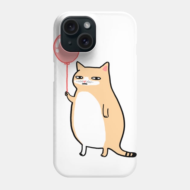 Celebration Cat Phone Case by natelledrawsstuff