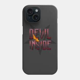 DEVIL INSIDE - Satan / Horror / Devil Phone Case