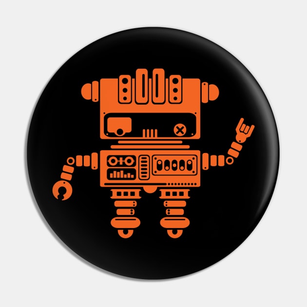 Robot2 Pin by DarkChoocoolat