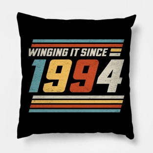 Winging It Since 1994 - Funny 30th Birthday Pillow