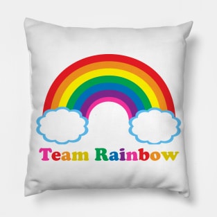 Team Rainbow Pillow