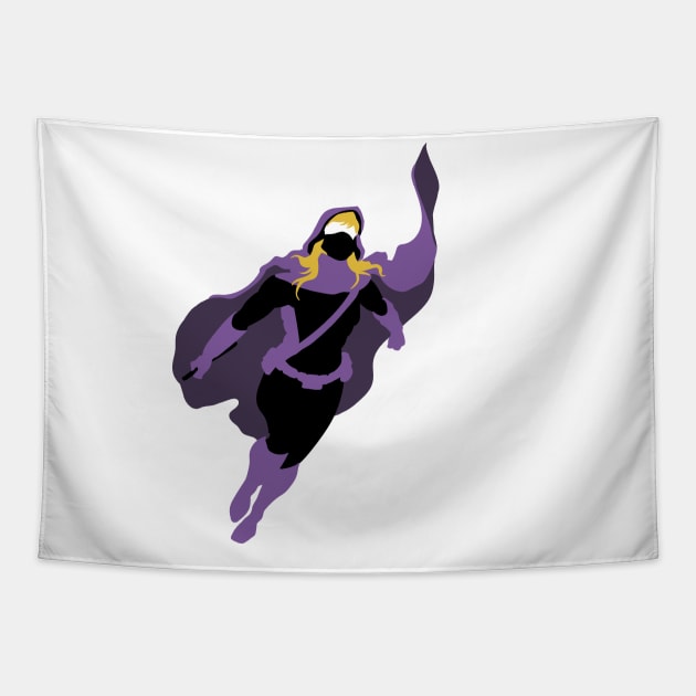Spoiler (Stephanie Brown), Minimalist Tapestry by FortuneDesigns
