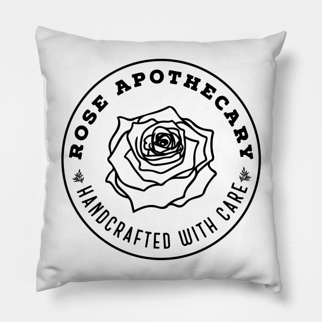 Rose apothecary Pillow by Prita_d