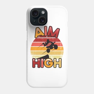 AIM HIGH MOTORBIKE JUMP Phone Case