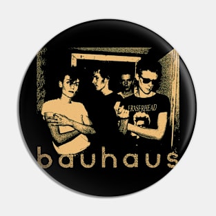 80s Bauhaus Band Pin