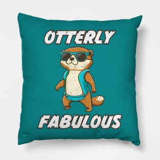 Otterly Fabulous | Party Otter Pillow