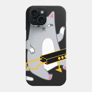 Theremin Cat - Full Front Phone Case