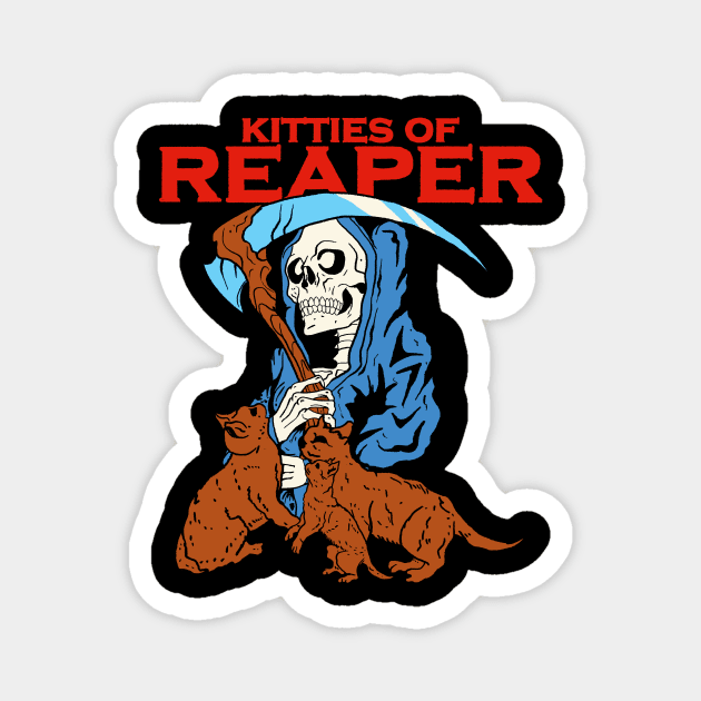 Kitties Of Reaper Magnet by Oiyo