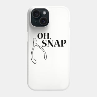 Oh, Snap Turkey Wishbone Phone Case