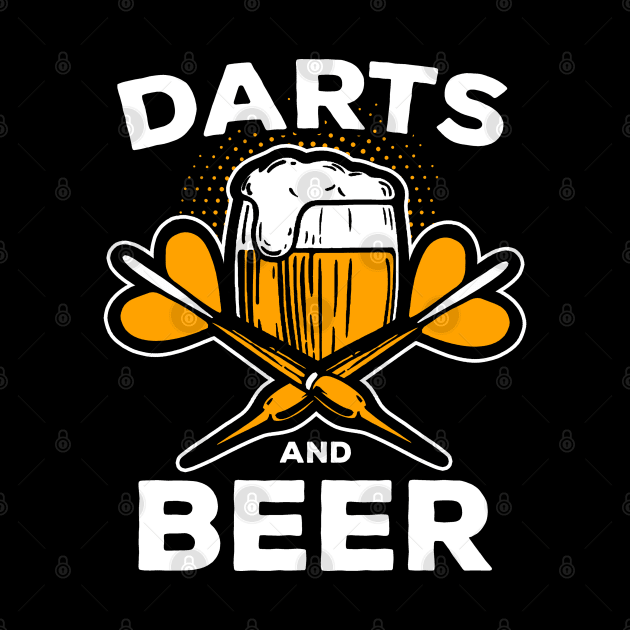 Darts and Beer Club Friends Team Players Gift by MrTeee