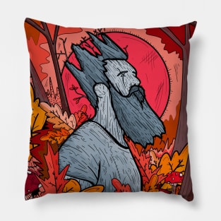 The Stone Forest King Pillow