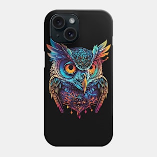 Synthwave Owl Phone Case